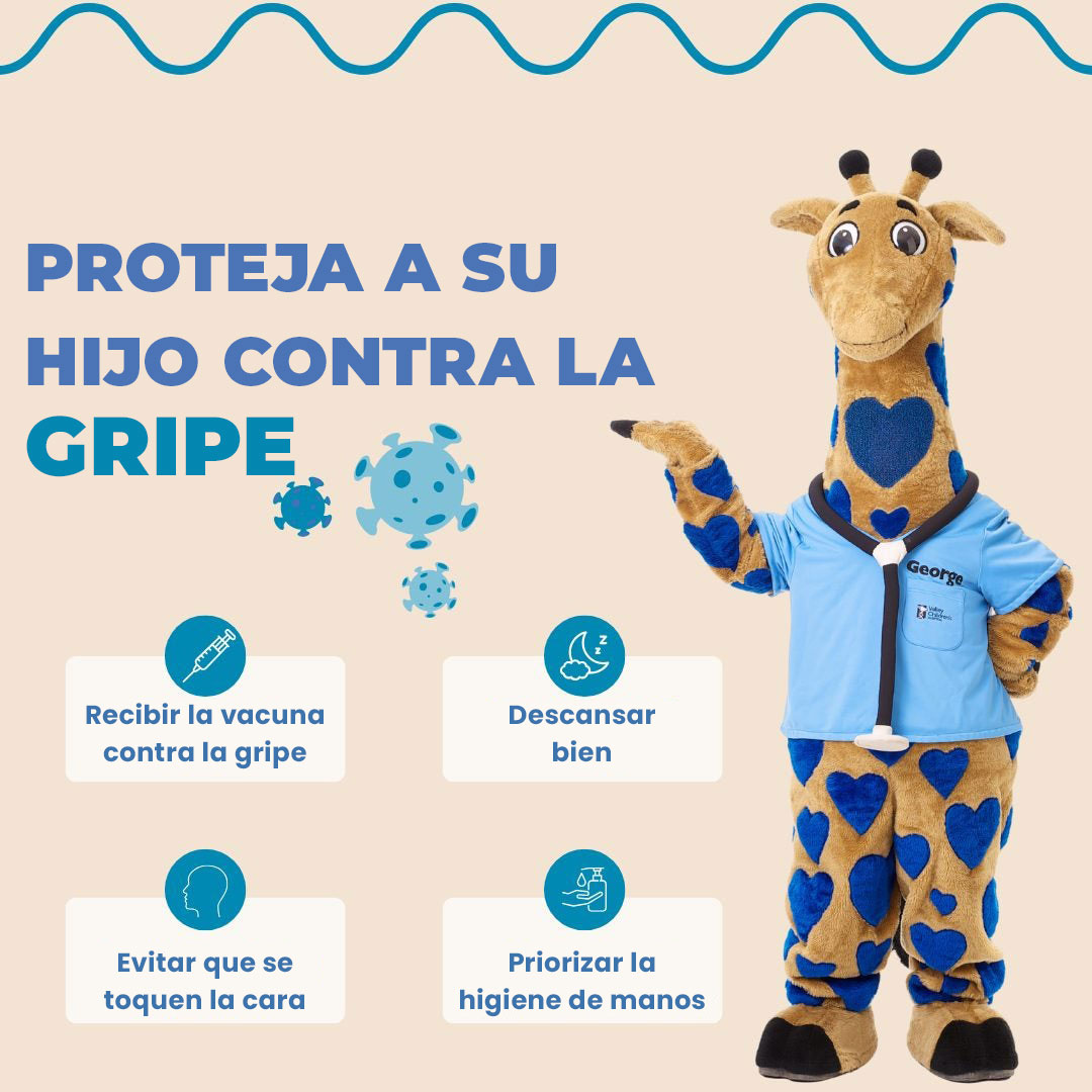 Proteja a su hijo contra la gripe