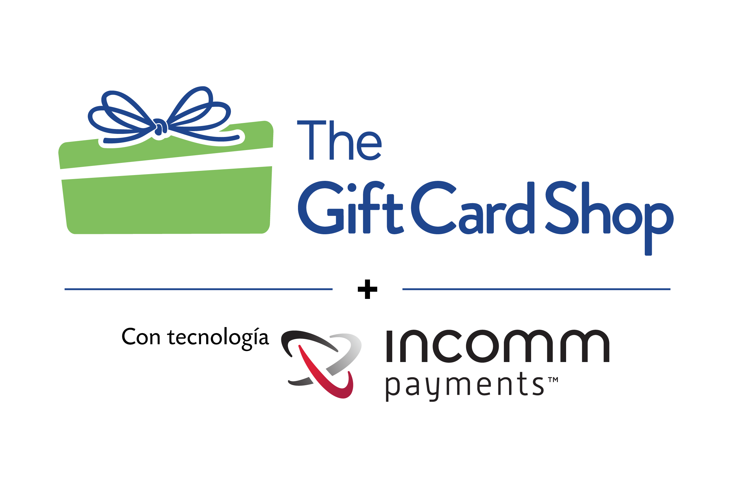 Logotipos de The Gift Card Shop + InComm