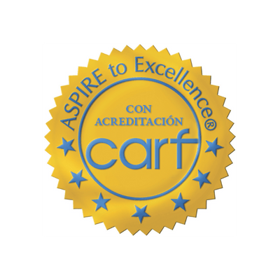 Sello de acreditación de CARF