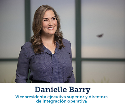 Danielle Barry, vicepresidente de Gestión del Ciclo de Ingresos